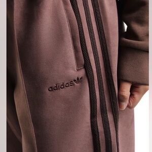 2 pair of adidas brown suede the first track pant sz small and medium $89